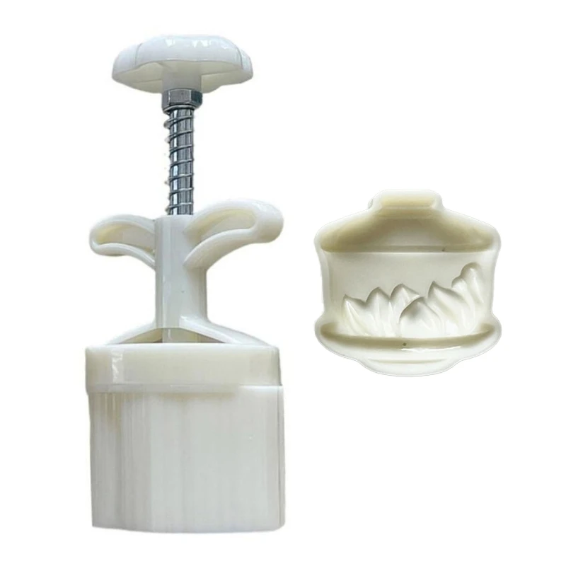 

Милая форма для выпечки в виде чайной чашки, 75 г, формы для выпечки лунного торта, штамп для выпечки лунного торта, ручное давление