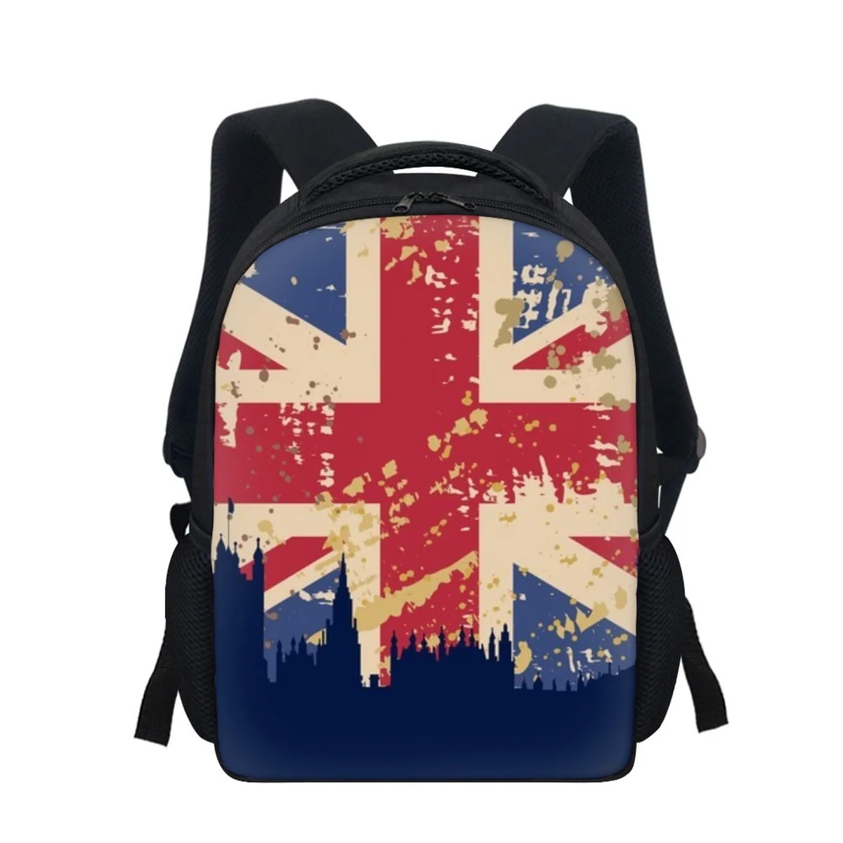 

2022 England Football Theme Print Classic Schoolbag College Style Personality Daily Simple Series Backpack Pattern Customization