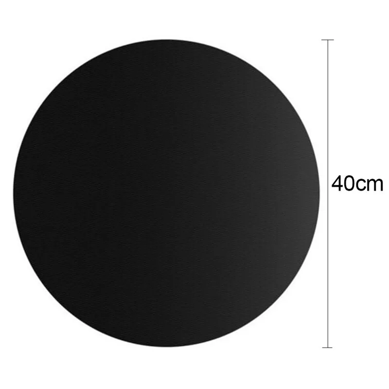 

1pc 40cm Non-stick BBQ Grill Mats Heat Resistant Grilling Pad Reusable Round Grill Mat Grillmatte Barbecue Accessories