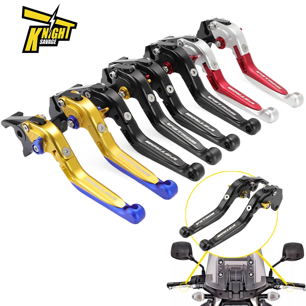 

Brake & Clutch Levers Motorcycle Modified Parts For SUZUKI DL1000 650 250 Adjustable Folding Extendable Motocross Accessories