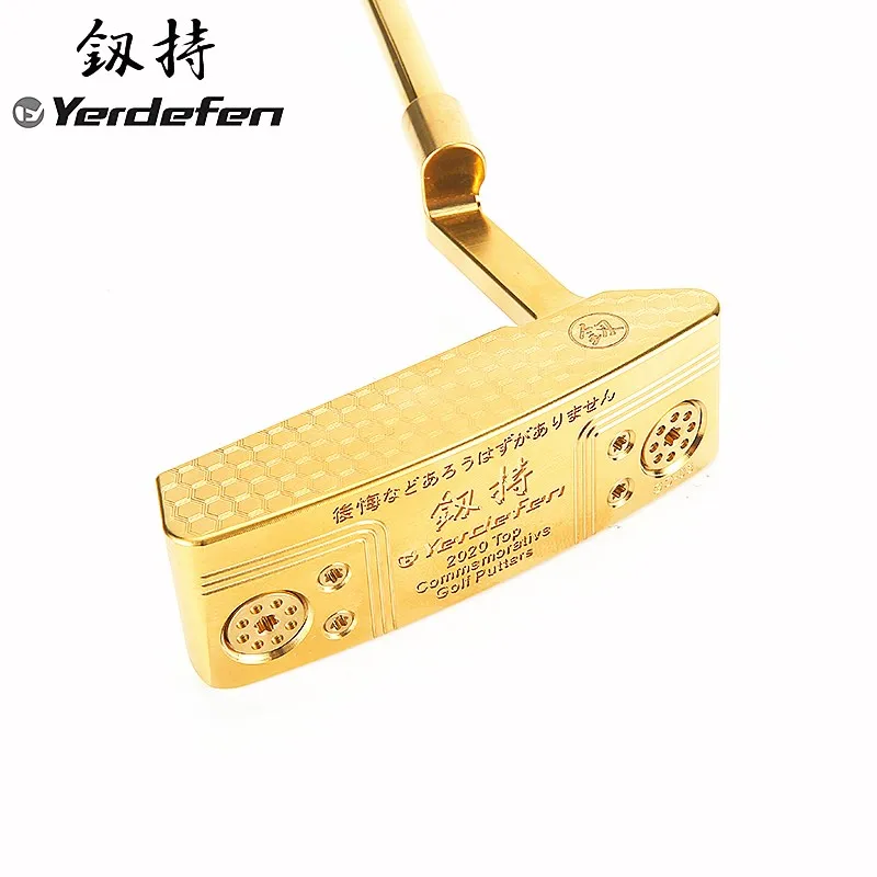 Brand authorization Golf Clubs yerdefen Golf Putter 33/34/35 Inch Steel Shaft With Head Cover.Free shipping