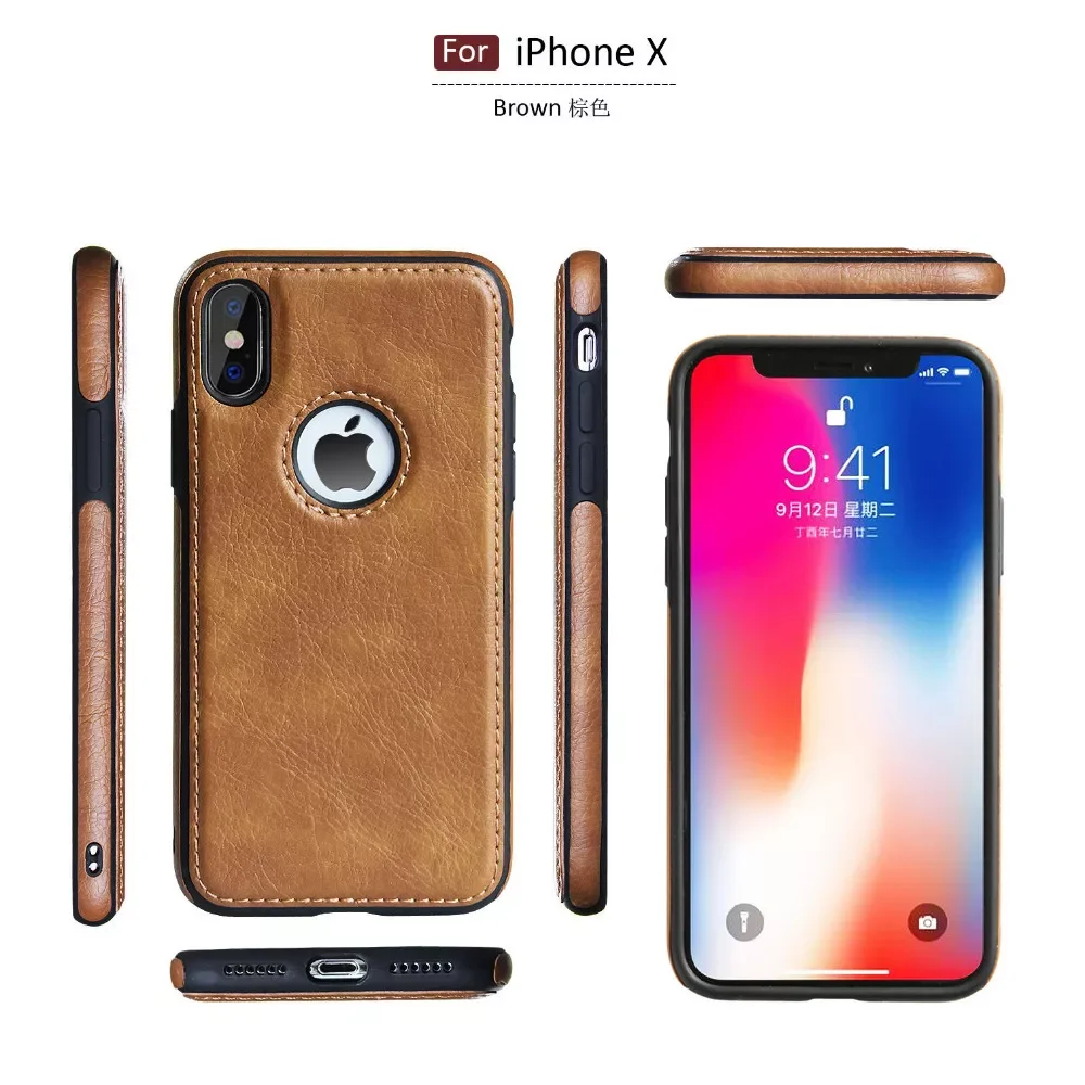 

Hot Sales PU Leather Case for iPhone 14 13 12 11Pro XS Max XR Ultra Thin Phone Case Cover For iphone X 8 7Plus Case Coque Fundas
