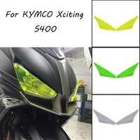 mtkracing for kymco xciting s400 xciting s 400 motorcycle headlight guard screen acrylic lamp sheet