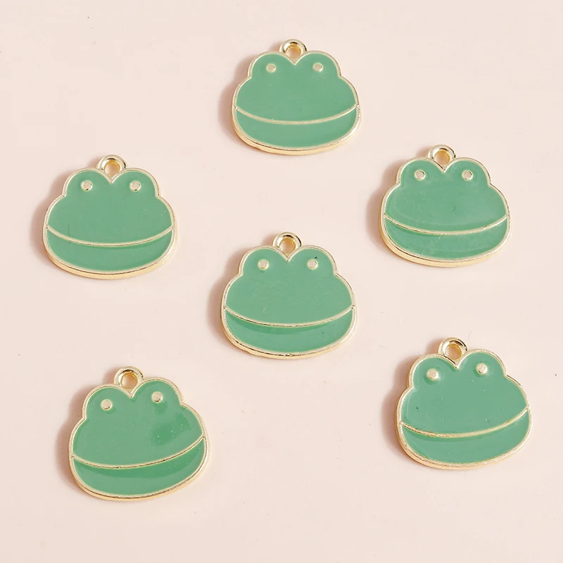 10 шт. летние Подвески в виде лягушки 22 х25 мм | Украшения и аксессуары