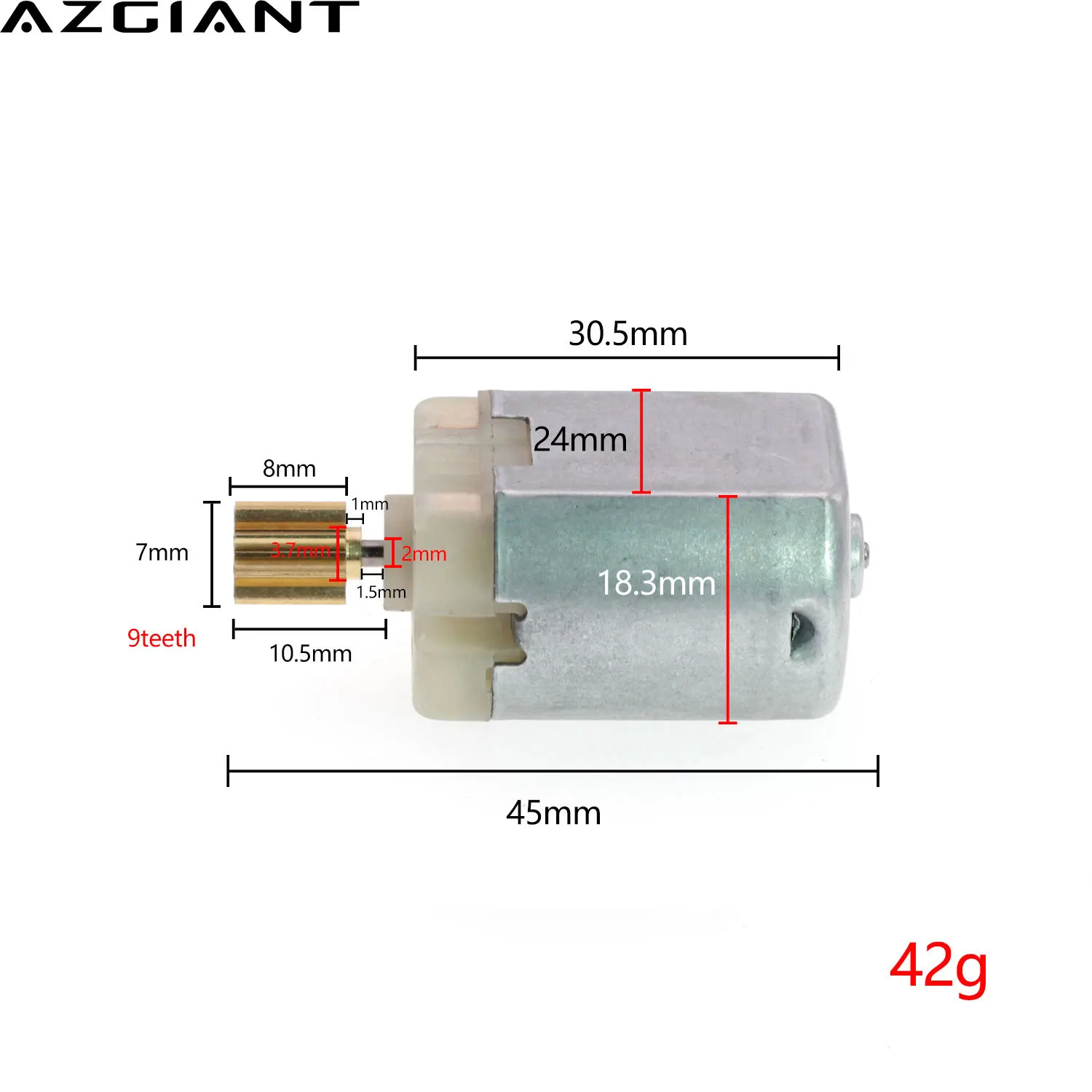 FC-280SC Автомобильный Дверной замок микромотор с Шестерни 9T автомобиля Мощность оконный двигатель автомобиля Зеркало заднего вида багажник мотор-редуктор электродвигатель