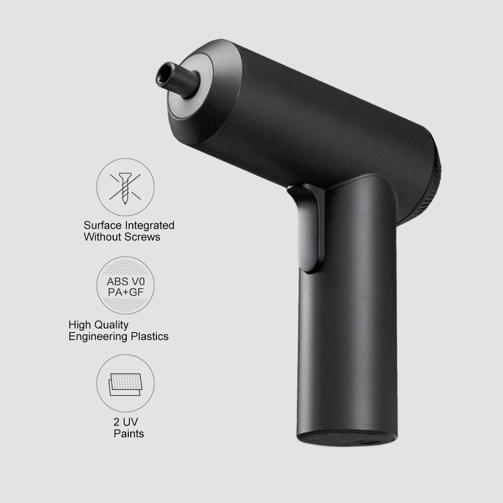 Электрическая Отвертка XIAOMI MIJIA 3 6 В 5 Нм Максимальный Крутящий Момент 2000 мАч