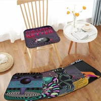 tame impala psychedelic creative dining chair cushion circular decoration seat for office desk outdoor garden cushions