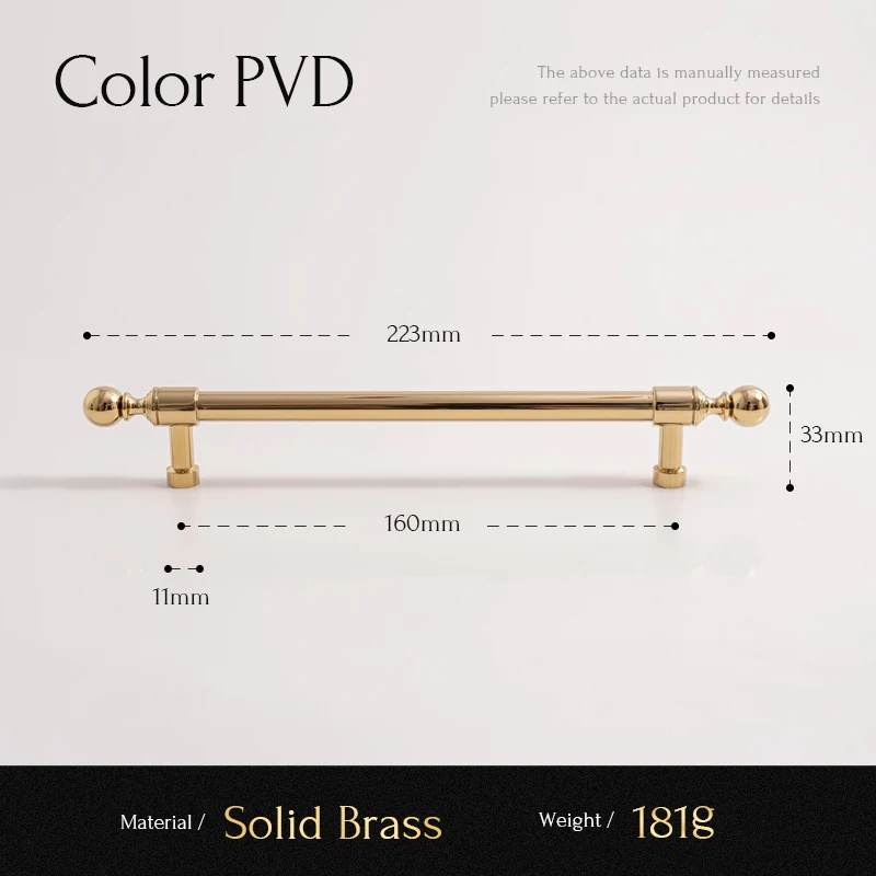 

Сантая Ручки для шкафов из латуни