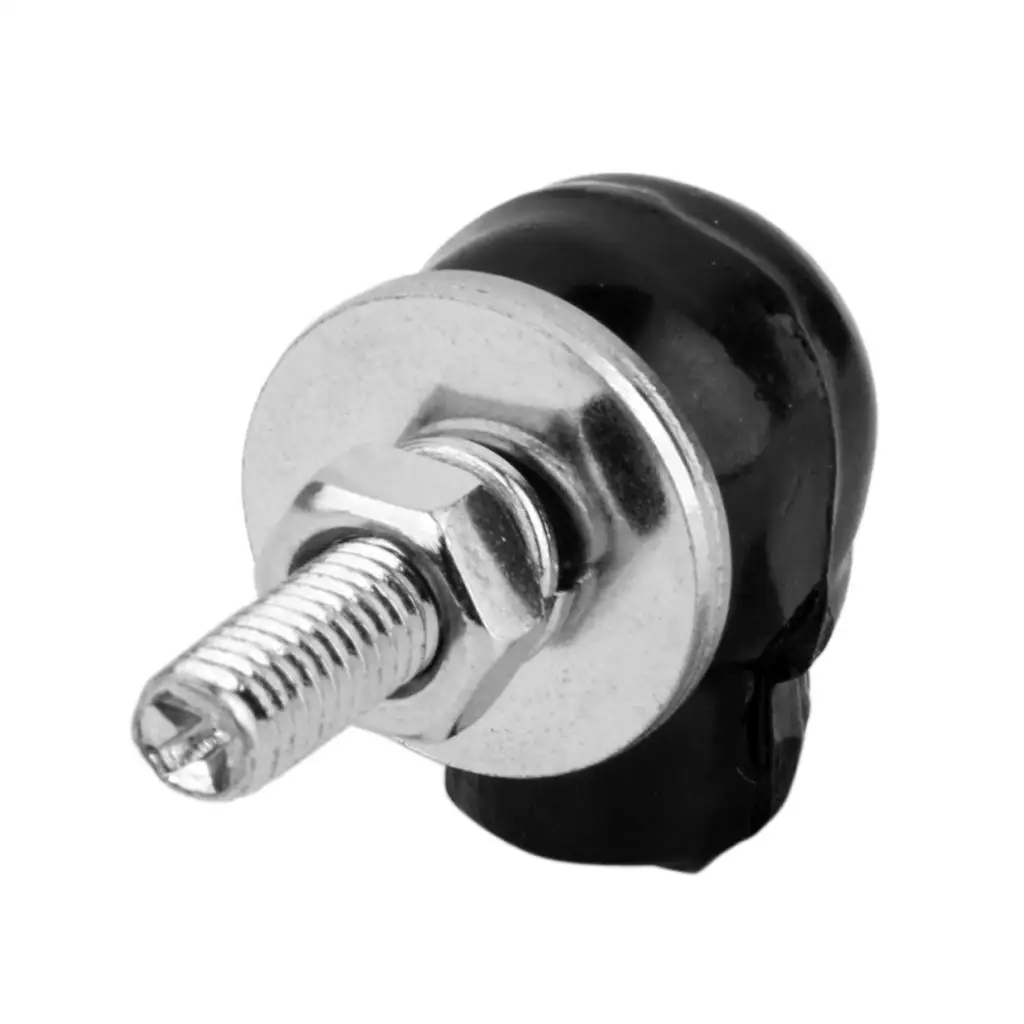 

4x License Plate Fastener Kit Windshield Bolts for Motorcycle - 6mm Thread Diameter -