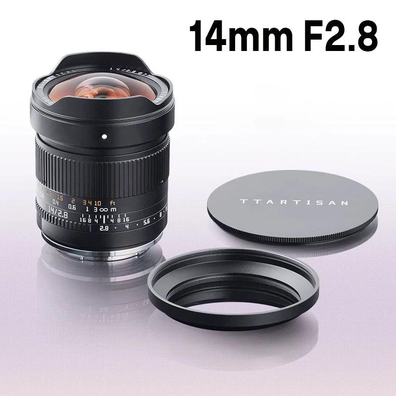 Фото TTartisan 14mm F2.8 Full Frame 114 °   Ультраширокоугольный объектив с ручной фокусировкой для камер Sony E, Canon RF, Nikon Z, L-mount №2