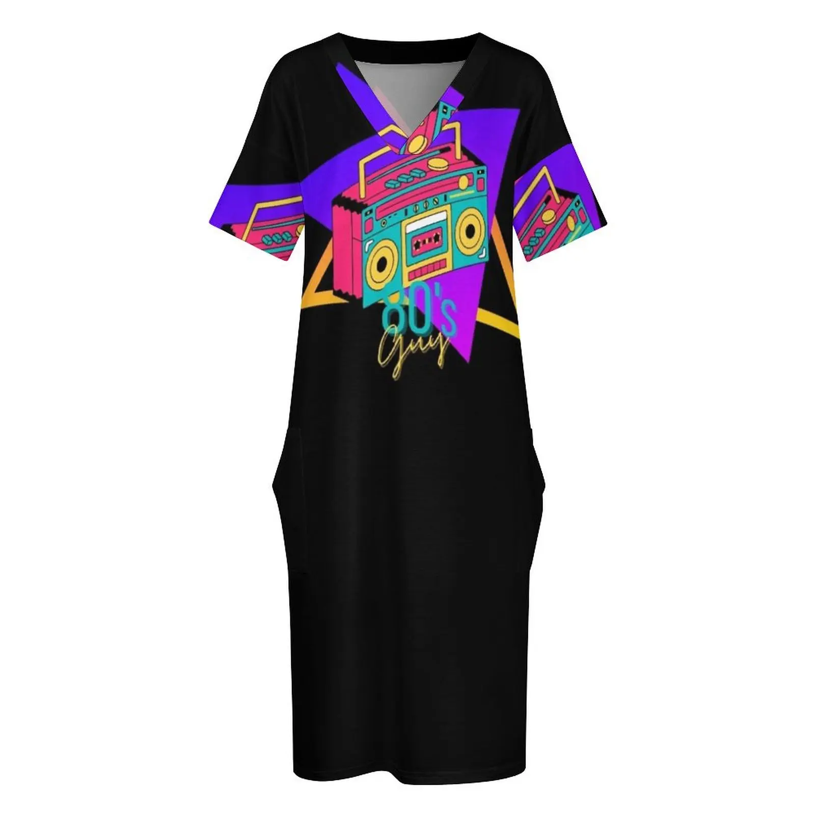 Женское платье из полиэстера и спандекса