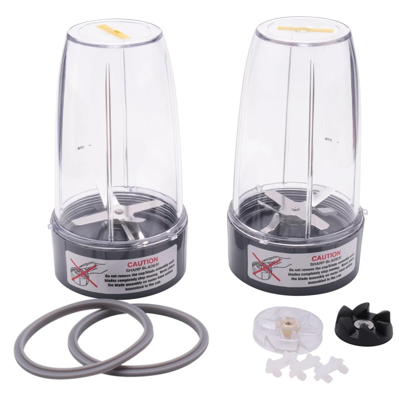 

Extractor Blade Replacement Parts and Cups,Drive Wheel,Top Gear,Gaskets,for NutriBullet Blender Accessories 600W/900W
