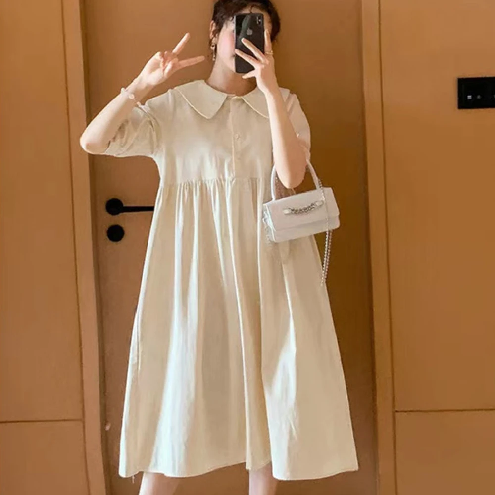 

Платье для беременных осень-лето Новинка однотонное модное дизайнерское платье с оборками в виде листьев стройнящее платье для беременных