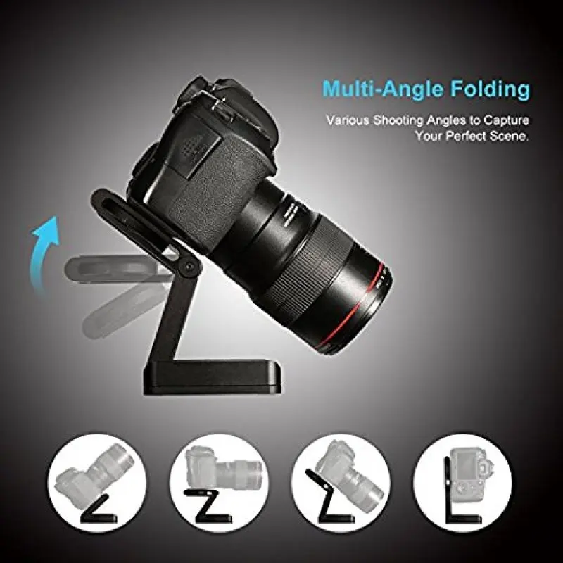 

Штатив Z-образный для камеры Nikon и Canon, регулируемая наклонная головка из алюминиевого сплава, с панорамированием и наклоном