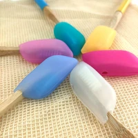 1pcs portable head cover toothbrush travel hiking camping brush case protect hike brush cleaner high quality