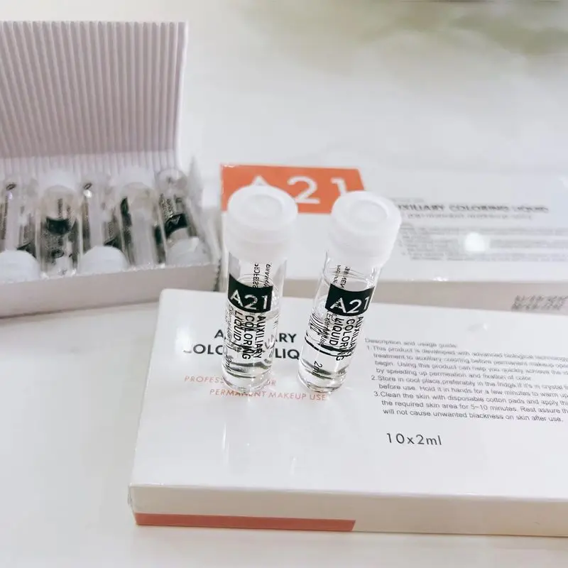 

Новое средство для татуировок micropigmentacion, Перманентный макияж, средство для безболезненного ухода за кожей, средство для фиксации бровей и г...