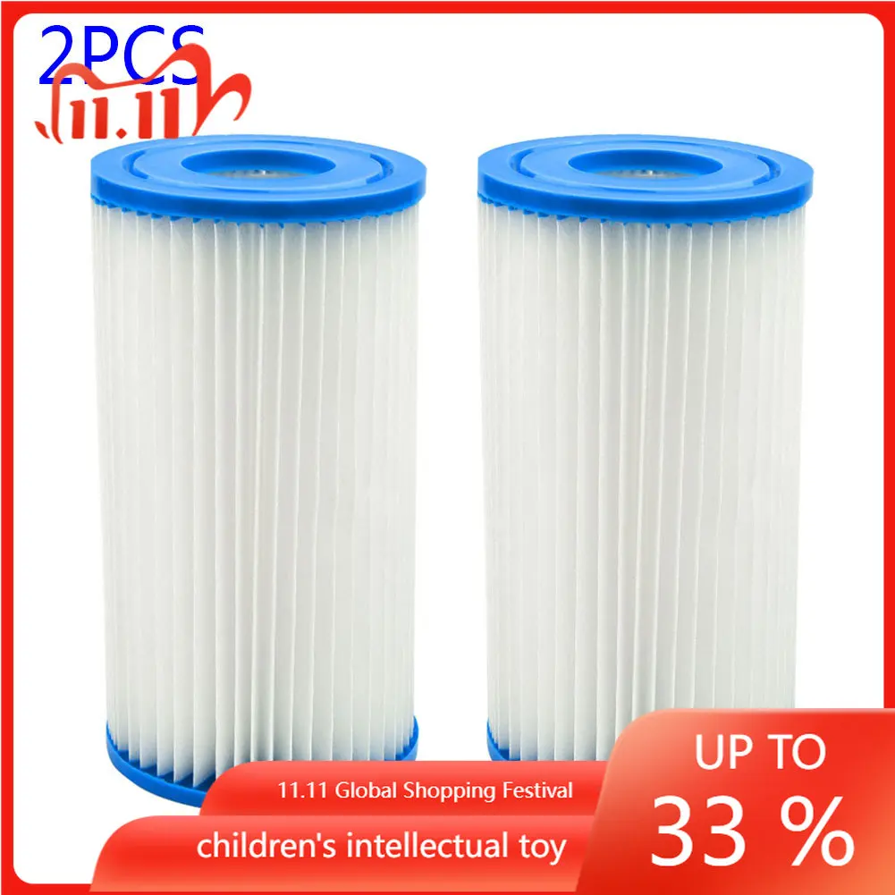 2pcs For Intex Easy Set Swimming Pool Type A/C Filter Cartridges Replacement Garden Pools Outdoor Hot Tubs & Accessories