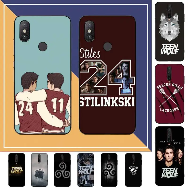 

Teen Wolf Phone Case for Redmi Note 8 7 9 4 6 pro max T X 5A 3 10 lite pro