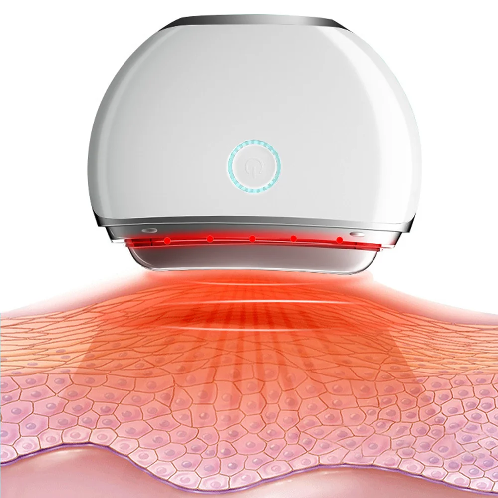 

Электрический массажер Guasha, массажер с горячим компрессом для тела, камень для нагрева, вибрации, соскабливания шеи, лица, кожи, подтяжки, уд...