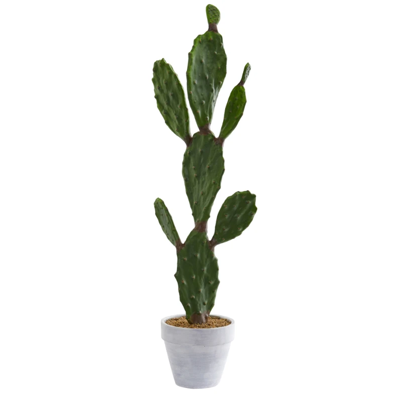 

37 "Cactus пластиковое искусственное растение, зеленый
