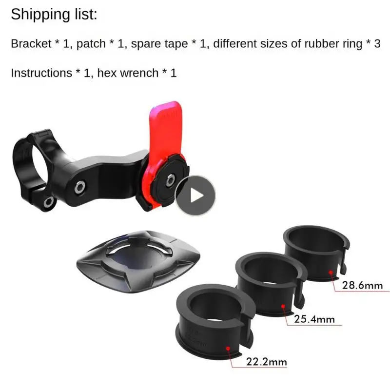 

High Quality Materials Stable Hot Selling Item Anti Seismic 360 Rotation Fast Bicycle Phone Holder Universal Holder Practical