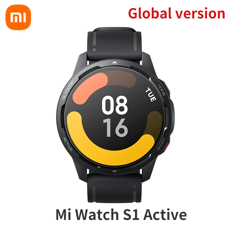 

Global Version Xiaomi Mi Watch S1 Active Smart Watch GPS 470mAh 1.43 Bluetooth 5.2 AMOLED Display Heart Rate Sensor Blood Oxygen