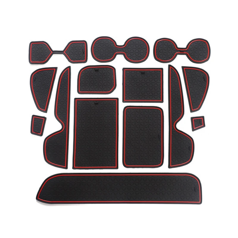 

Нескользящая Подставка под дверные ворота автомобиля, подставка под стаканы для Toyota RAV4 2019- 2021 2022 2023 XA50 RAV 4 50, автомобильный слот, коврик, аксессуары