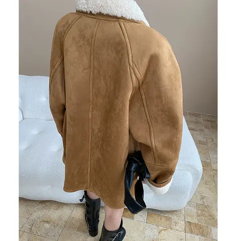 Женская зимняя шерстяная куртка Sherhure