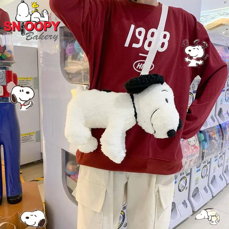 

Новинка, плюшевая сумка-мессенджер Snoopy, милый мультяшный Детский рюкзак, игрушка, модная Кукла, рюкзак через плечо, подарки бойфренду