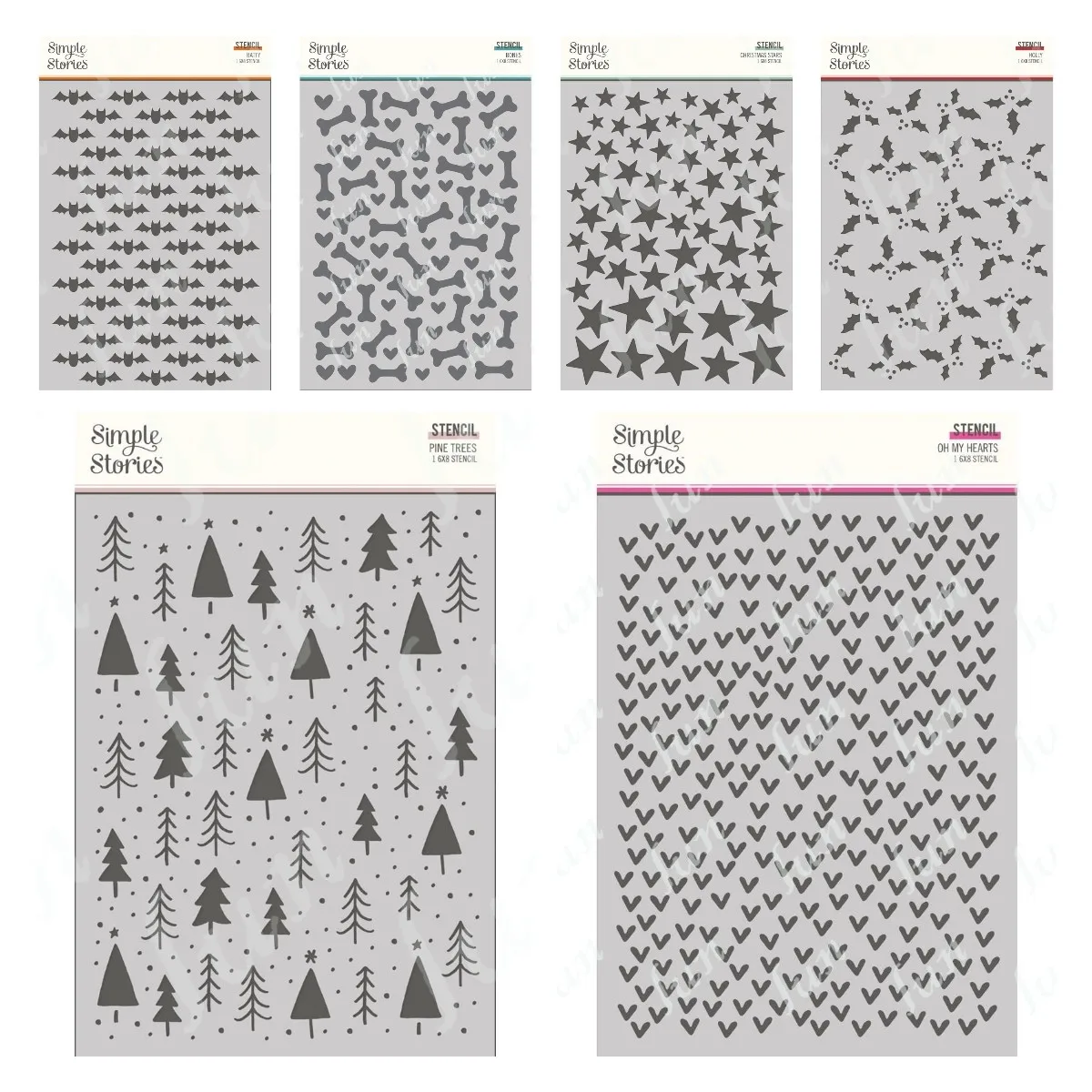 

2023 New Drawing Christmas Decoration Pine Trees Layered Stencils DIY Scrapbooking Coloring Folders Stencil Embossed Template