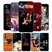 pulp fiction silicone cover for xiaomi mi 12 11i 11t 11 10i 10t 10 9 9t se lite pro ultra hypercharge phone case