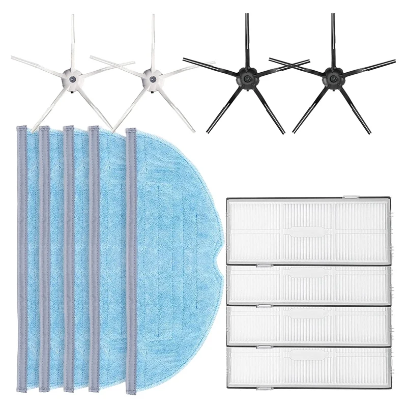 

13 Pcs Replacement Parts Side Brush Filter Mop Pads For Xiaomi Roborock S7 T7S T7S Plus Vacuum Cleaner Accessories