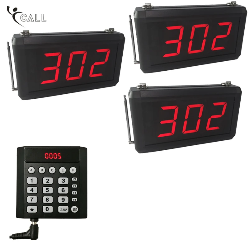Ycall Number Calling System Wireless Restaurant Pager Queue Management System Business Wireless Keyboard Calling