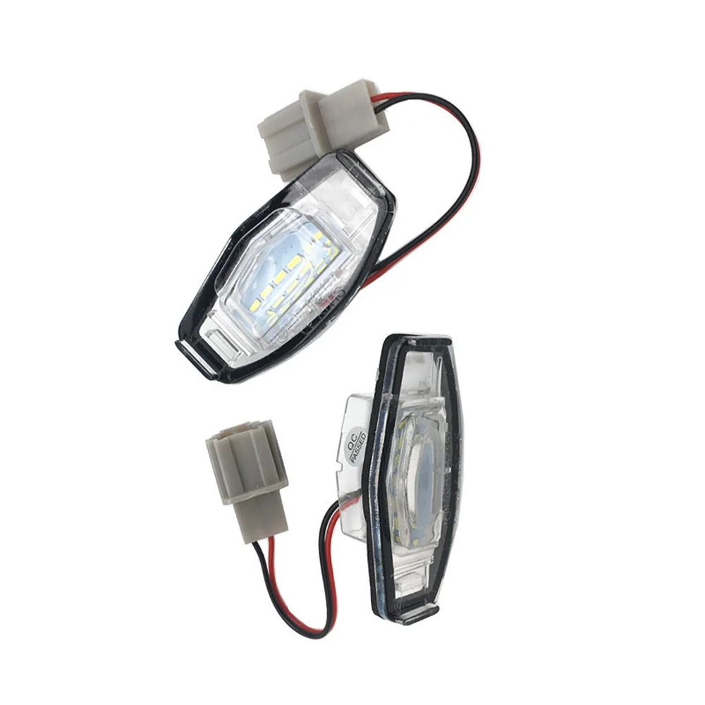 

2X 6000K Xenon White 18 светодиодный подсветка номерного знака для Acura RL TSX RDX ILX для Honda Civic Accord Освещение номерного знака