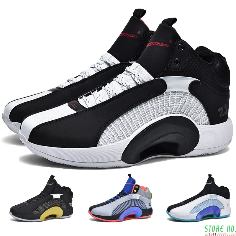 

Men Basketball Shoes Unisex Street Basketball Culture Sports Shoes High Quality Sneakers Shoes for Women Couple