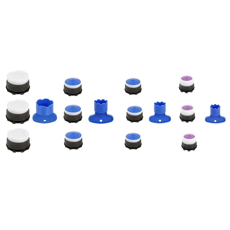 

12 Pcs Faucet Aerator For Cache Aerators With Key Removal Toolm16.5 18.5 21.5 24 Mm