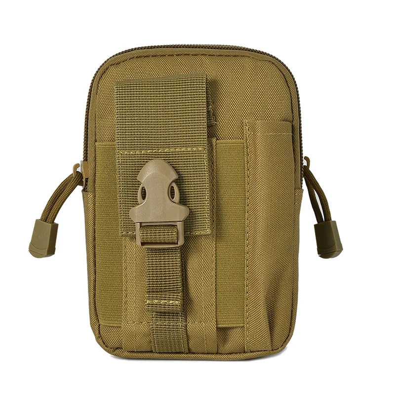 

Outdoor sports multifunctional accessory bag 6-inch military fan wearing belt mobile phone bag hanging bag tactical waist bag