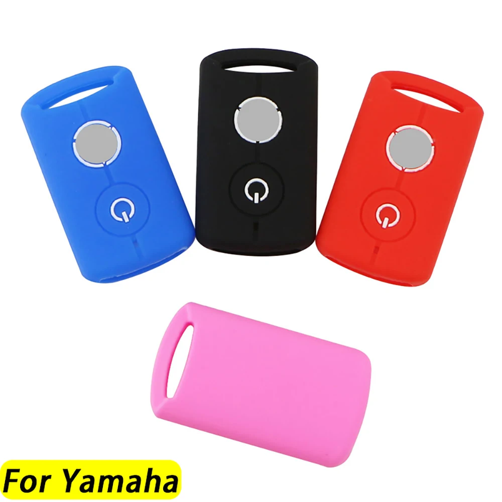 

Silicone Car Key Cover Case for Yamaha X-max 250 125 309 300 400 2020 2021 AEROX NVX155 QBIX JAUNS Key Case Auto Accessories Cap