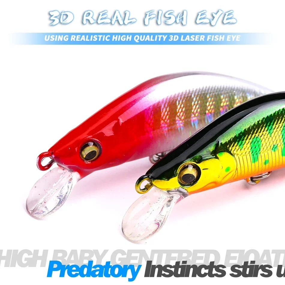 Рыболовные приманки MOOKZZ в виде гольяна 55/70 мм 4 5/8 г искусственный пластиковый