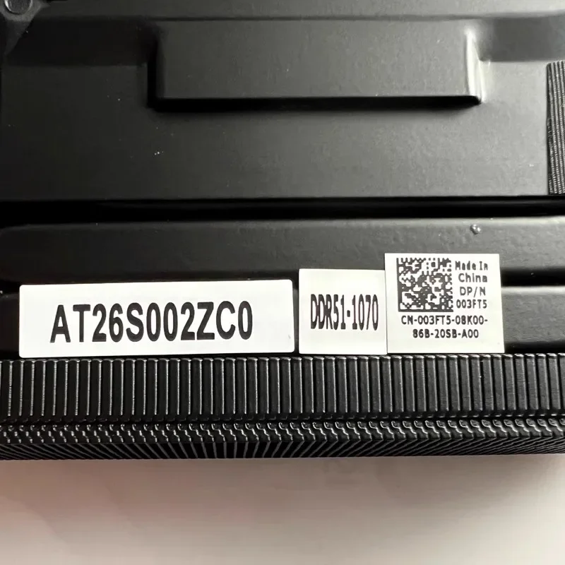 Новый оригинальный охлаждающий вентилятор для ЦП и ГП ноутбука радиатора DELL