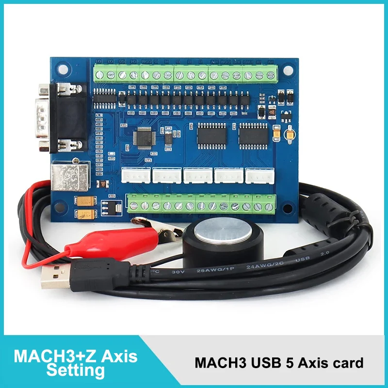 Обновленная USB-плата для ЧПУ MACH3 5 осей 100 кГц USB карта управления движением
