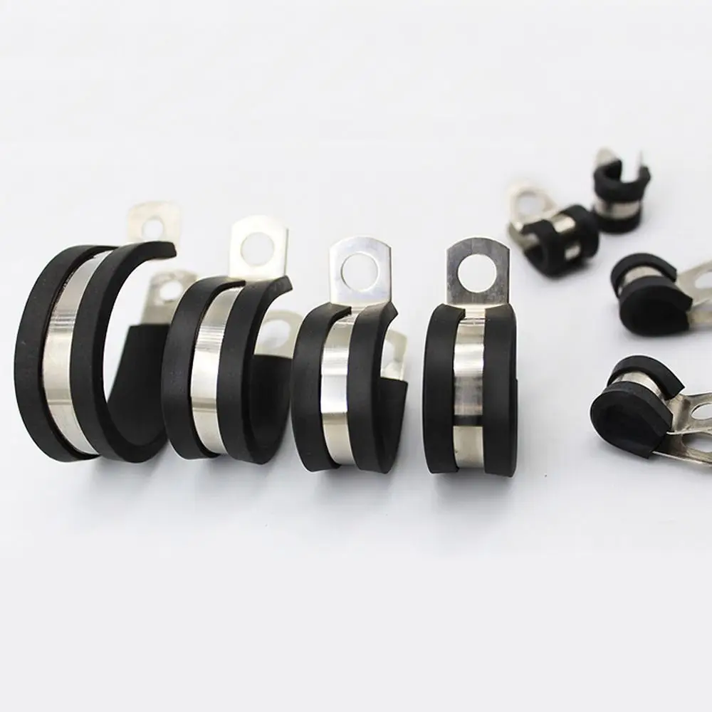 Лидер продаж металлический зажим для шланга R-типа полезные зажимы с резиновой