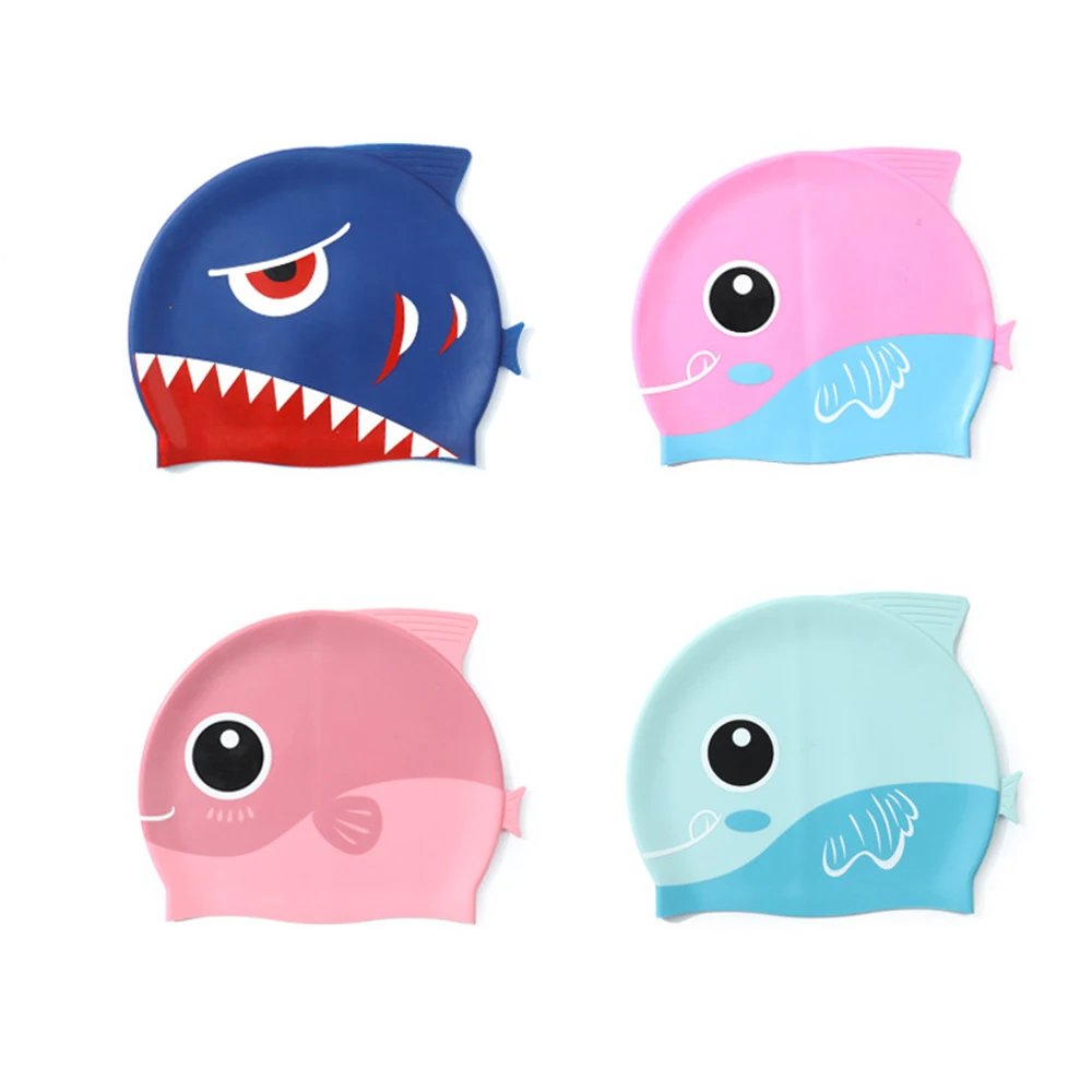 Unit Weight 0.06kg Childrens Sportswear And Accessories Soft And Comfortable Childrens Diving Cap No Odor Waterproof Cartoon