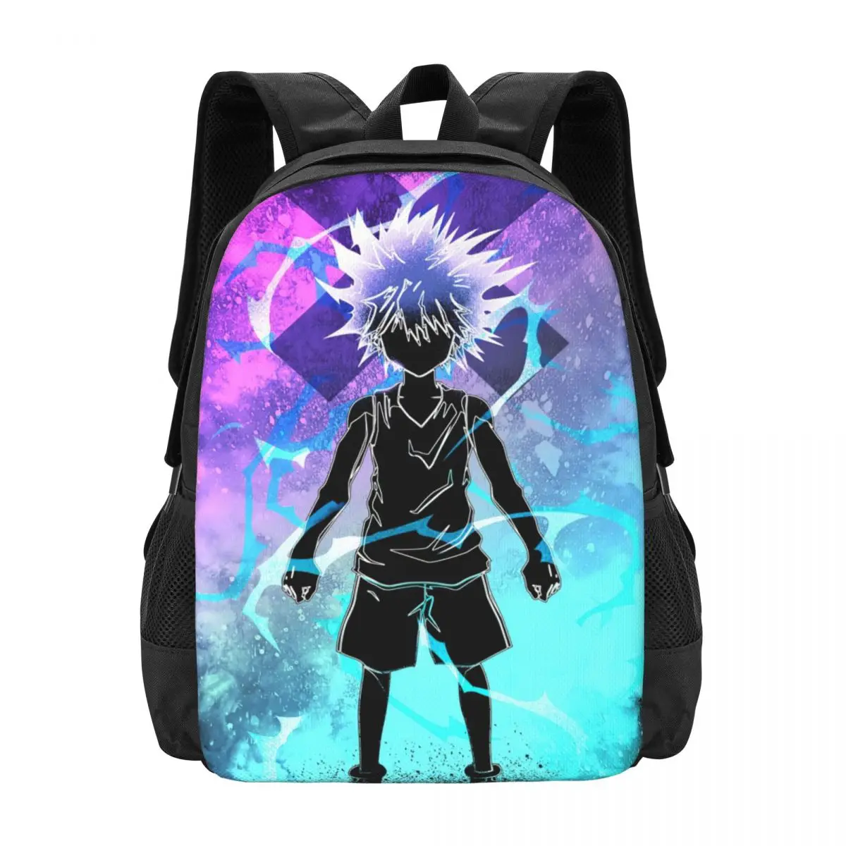 

Soul of Heroes Anime Boys School Backpacks Men's Laptop Backpack 15in Casual Daypacks Travelling Bags Teens School Bag