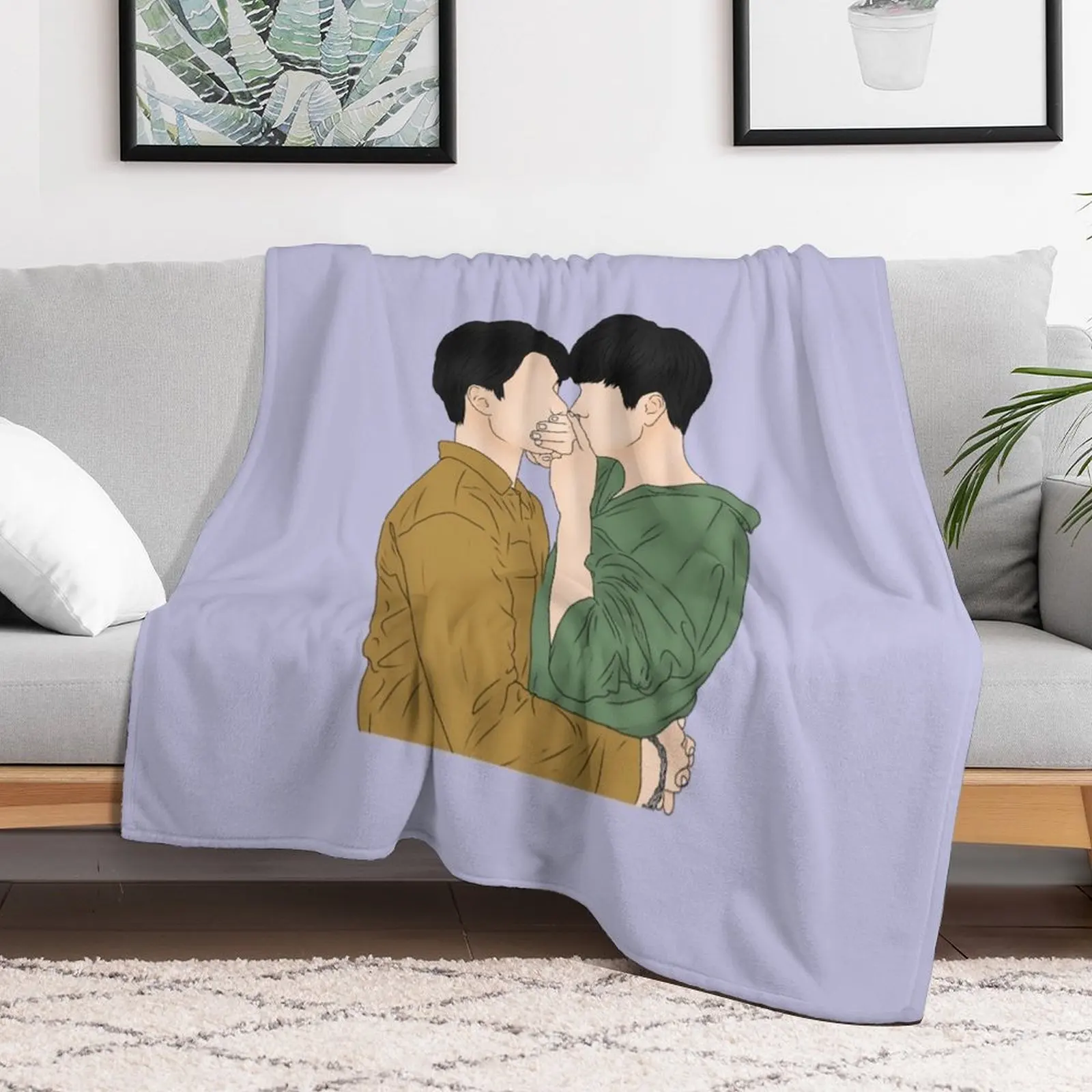 Плохой Бадди-нанон корапат (Pran) Ом PAWAT (Pat) милый плед для дивана одеяла