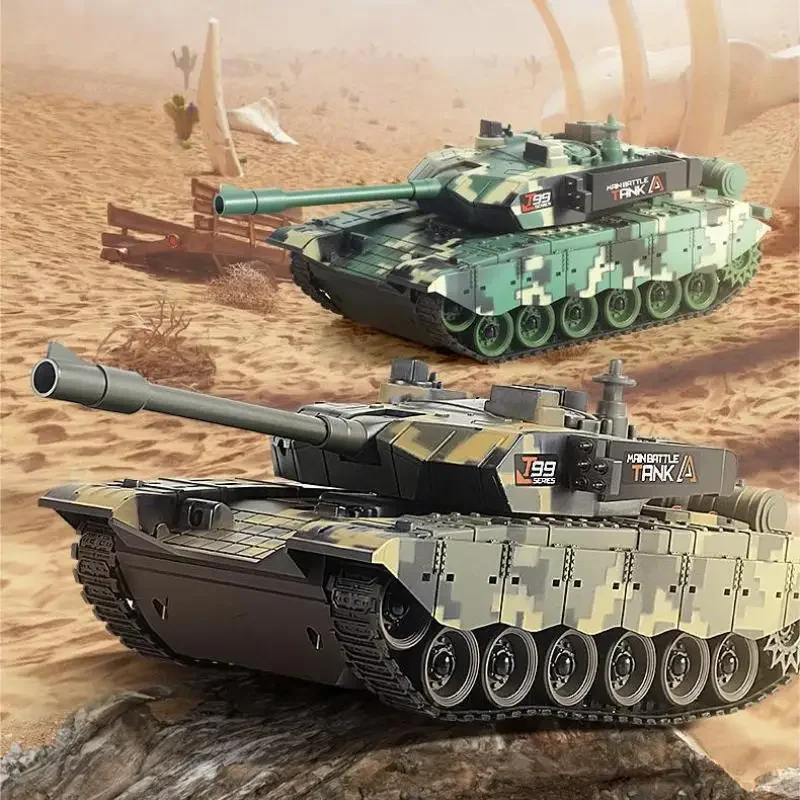 Радиоуправляемый Танк С Дистанционным Управлением 2 4g Со Светодиодной