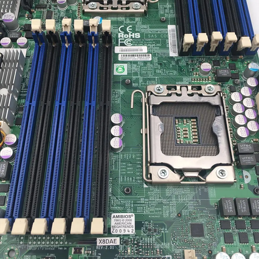 X8DAE для серверной материнской платы Supermicro процессор Xeon серии 5600/5500 DDR3 SATA2 PCI-E2.0