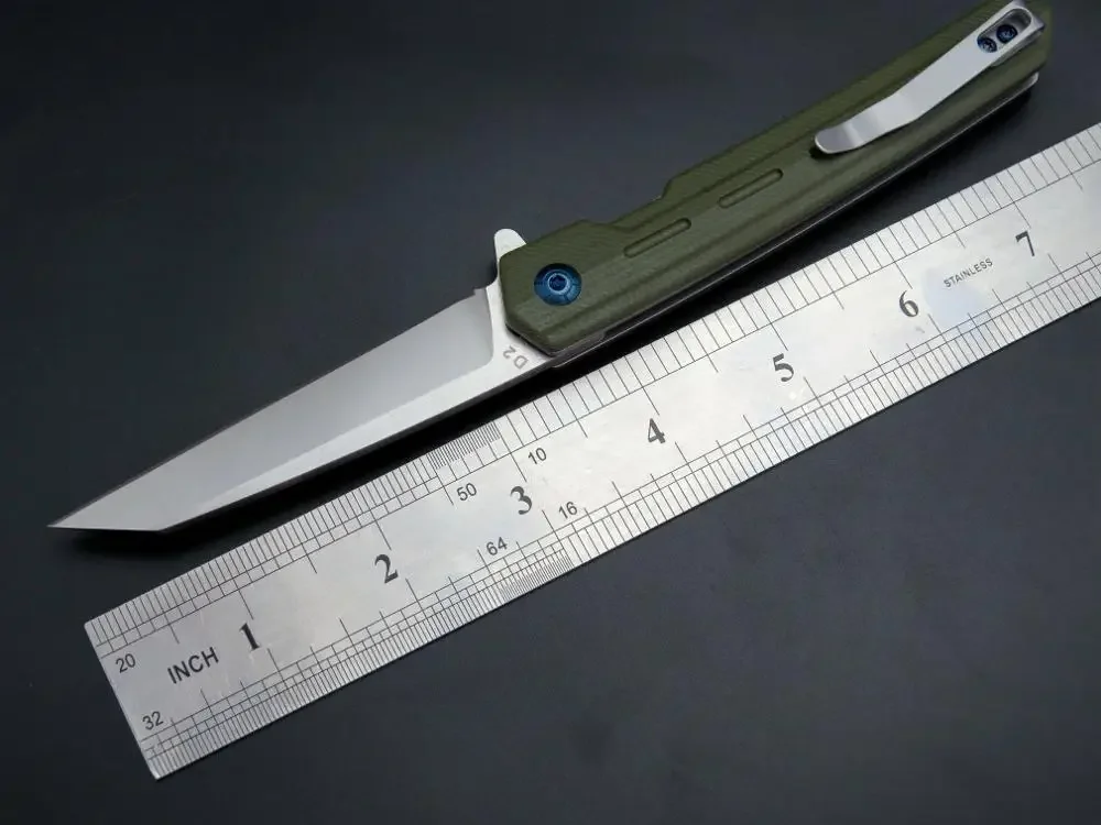 Складной нож Eafengrow EF946 D2 Клинок рукоятка G10 нескользящий Тонкий Тактический