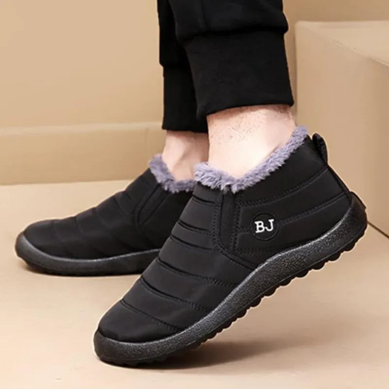 

Мужские зимние ботинки, мужские ботинки, дышащая мужская зимняя обувь, удобная мужская обувь, водонепроницаемая Рабочая обувь