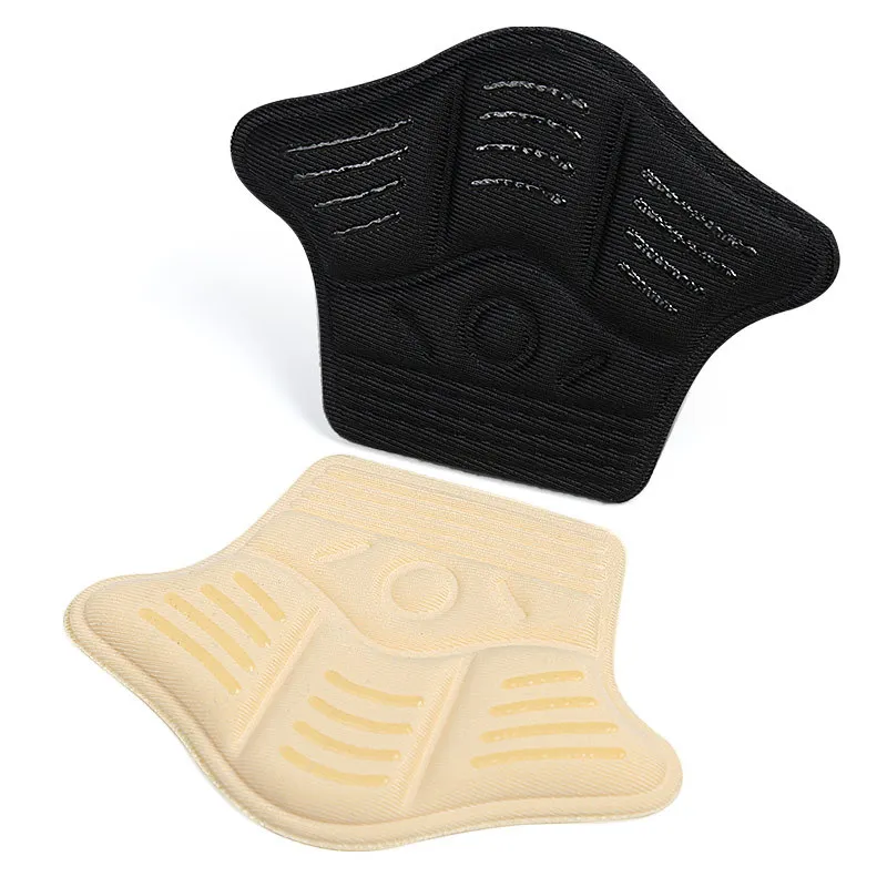 2Pcs Shoe Pad Foot Heel Cushion Pads Sports Shoes Adjustable Antiwear Feet Inserts Insoles Heel Protector Sticker Insole Brioche